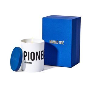 Nomad Noe Pioneer In Tasmania - Sea Salt & Coconut Luxury Scented Candle, Blue